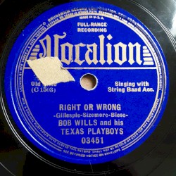 Right or Wrong / Get Along Home Cindy