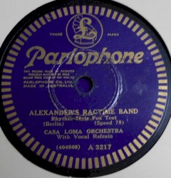 Alexander's Ragtime Band / Song of the Islands