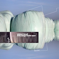 Links Berge rechts Seen