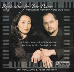Rhapsodies for Two Pianos