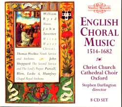 English Choral Music 1514-1682