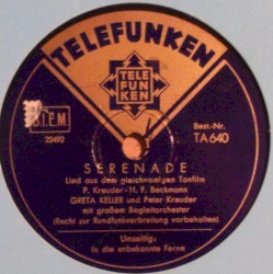 Serenade / In die unbekannte Ferne