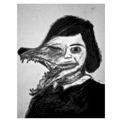 Child Covered in Needles (She Is Dancing and Blind)