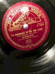 I'm Beginning to See the Light / Blue Moon