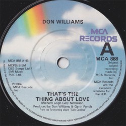 That’s the Thing About Love / I’m Still Looking for You