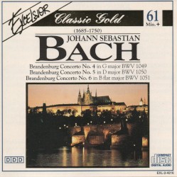 Classic Gold: Brandenburg Concertos nos. 4, 5, 6