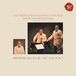 The Piano Trio Collection - Beethoven: Trio No. 1 in E-Flat Major, Op. 1 & Trio No. 2 in E-Flat Major, Op. 70 ((Heifetz Remastered))