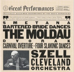 Smetana: Bartered Bride Dances / The Moldau / Dvorak: Carnival Overture / Four Slavonic Dances
