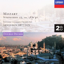 Symphony No. 25, K. 183 / Serenata notturna, K. 239 / Symphony No. 29, K. 201 / Symphony No. 40, K. 550 / Symphony No. 38, K. 504