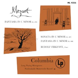 Fantasia in C Minor / Sonata in C Minor / Fantasia in C Minor