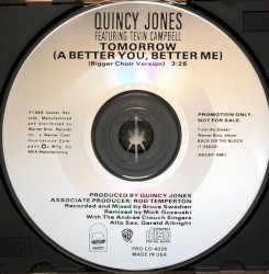 Tomorrow (A Better You, A Better Me)