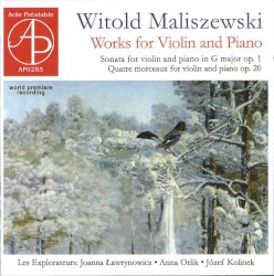 Works for Violin and Piano