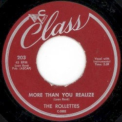 More Than You Realize / Kiss Me Benny