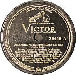 Alexander's Ragtime Band / Riffin' at the Ritz