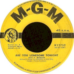 Are You Lonesome Tonight / Miss You