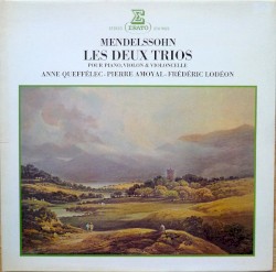 Les Deux Trios pour piano, violon & violoncelle