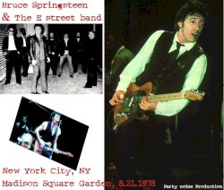 Bruce at the Edge of New York City: New York City, NY: Madison Square Garden, 8.21.1978