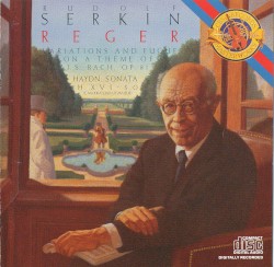 Reger: Bach Variations / Haydn: Piano Sonata in C major
