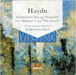 Symphonies nos. 94 “Surprise”, 100 “Military” & 101 “The Clock”