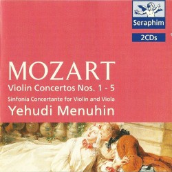 Concertos pour violon 1-5 / Sinfonia Concertante K. 364