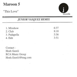 This Love - Junior Vasquez Remix