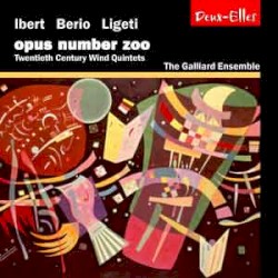 Opus Number Zoo: Twentieth Century Wind Quintets
