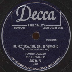 The Most Beautiful Girl in the World / One Kiss