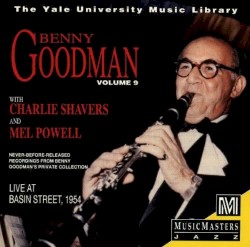 Yale Recordings, Volume 9: Live at Basin Street, 1954