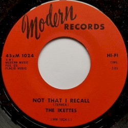 Not That I Recall / Da Doo Ron Ron