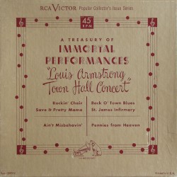 Louis Armstrong Town Hall Concert