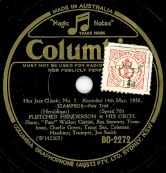 Sugar Foot Stomp / Stampede