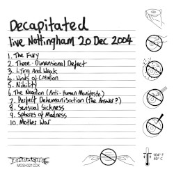 Live Nottingham 20 Dec 2004