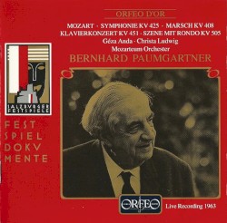 Symphonie KV 425 / Marsch KV 408 / Klavierkonzert KV 451 / Szene mit rondo, KV 505