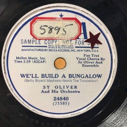 We'll Build a Bungalow / Nashville Blues