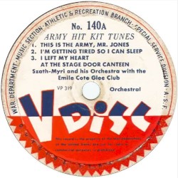 This Is the Army, Mr. Jones / I’m Getting Tired So I Can Sleep / I Left My Heart at the Stage Door Canteen / Twinkle, Twinkle Little Star