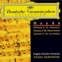 Deutsche Grammophon Collection: Symphony no. 44 "Trauer" / Symphony no. 48 "Maria Theresia" / Symphony no. 49 "La Passione"