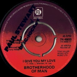 I Give You My Love / Got a Funny Feeling