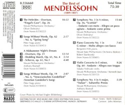 The Best of Mendelssohn