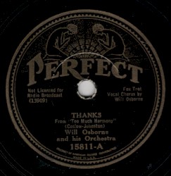 Thanks / The Day You Came Along