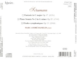 Fantasy in C major / Etudes Symphoniques / Piano Sonata no. 2