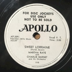 Sweet Lorraine / I Cover the Waterfront