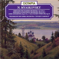 Serenade for chamber orchestra, op. 32, no. 1 / Sinfonietta for string orchestra, op. 32, no. 2 / Lyric Concertino, op. 32, no. 3 / Salutatory overture, op. 48