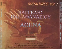 Memoires, Volume 1: "Athens"