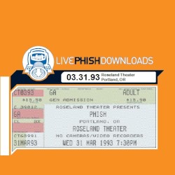1993-03-31: Roseland Theater, Portland, OR, USA