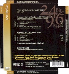 Symphony no. 5 "Reformation" / Symphony no. 1