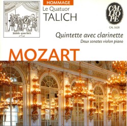 Quintette Avec Clarinette / Deux Sonates Violon Piano