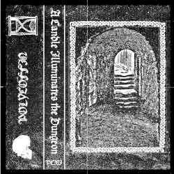 A Candle Illuminates the Dungeon