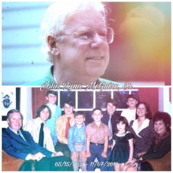 Faith, Family, & Friendship (for John Ryan McGuire, Sr.)