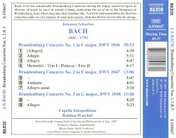 Brandenburg Concertos nos. 1, 2 & 3