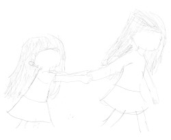you let me fall yet you climb up on my wounds. i pull you down with me and swear to never let you go again.